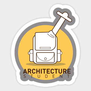 Architecture Student Sticker